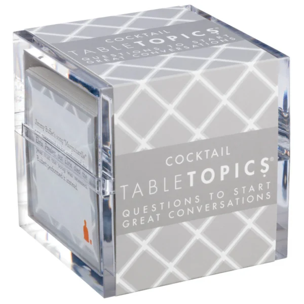 Table Topics Conversation Starter Game - COCKTAIL